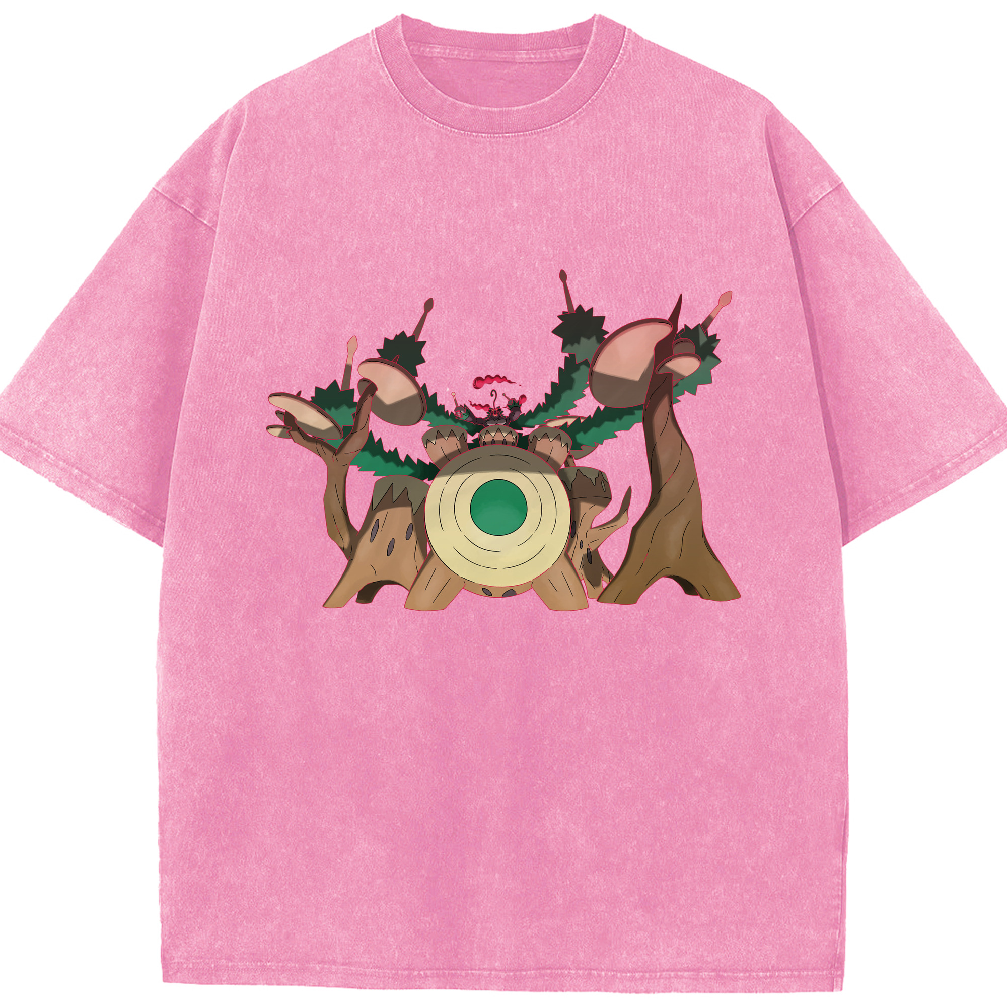 （画像用） ポケットモンスター Pokémon 綿100% ヴィンテージ風 半袖Tシャツ（フロントプリント）